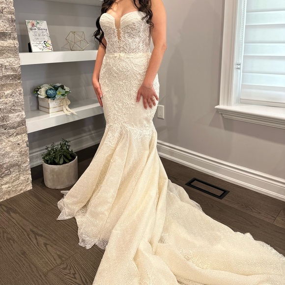 Wona Concept Roma Wedding Dress - Size 2 - Picture 5 of 11